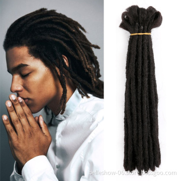 Hot sell wholesale 6inch -8inch  soft dreadlock braids hair exrensions  synthetic crochet dreadlocks